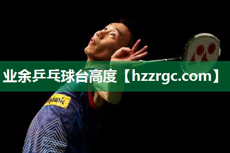 业余乒乓球台高度 业余乒乓球台高度