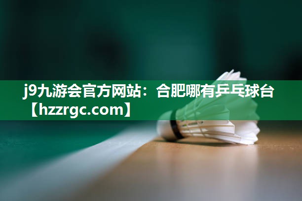 合肥哪有乒乓球台 合肥哪有乒乓球台